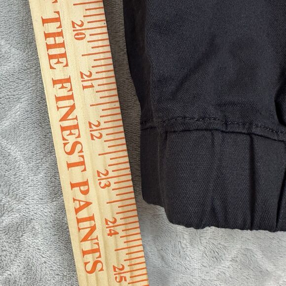 Levis Belted Jet Set Joggers Womens 16W Black Stretch Twill Pants Relaxed Casual - Picture 13 of 15